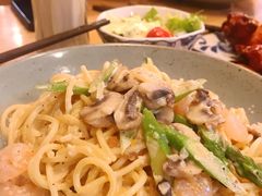 蓝钻虾松海胆酱意大利面-红小满休闲餐厅(十全街店)