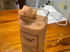 小熊冻奶茶-澳门陈光记烧味饭店(南京德基广场店)