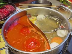 番茄鸳鸯锅-手选潮汕鲜活牛肉火锅(二七广场店)