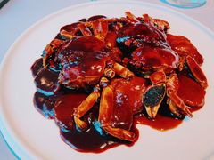 毛蟹炒年糕-屋里厢上海菜馆