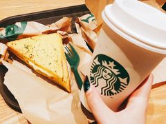 烤法式火腿鸡蛋三明治-星巴克(汾阳路店)