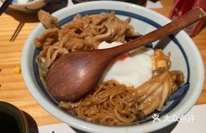 Pork Neck Sukiyaki Rice Bowl