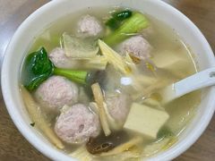 生汆丸子汤-子午路张记肉夹馍(翠华路店)