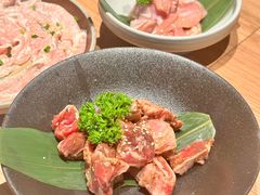 雪花板腱牛排-烧肉达人•炭火烧肉(新天地店)