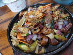 鱿鱼爆腰花铁板-卢庄(江汉路店)
