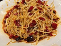 酸辣小豆芽-老兰家传统烧烤炒菜泡馍(小南门店)