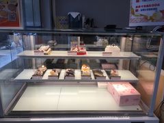 面包甜点陈列柜-长发西饼(道前店)