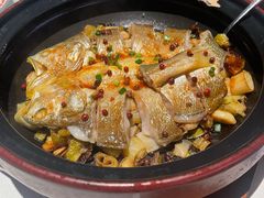 红胡椒煎焗大黄鱼-在前门·烤鸭北京菜(五月花广场店)