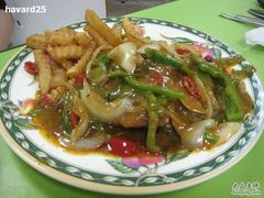 辣汁猪扒饭-胜利茶餐室