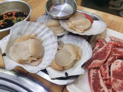 烤扇贝-农民烧烤(延边社区店)