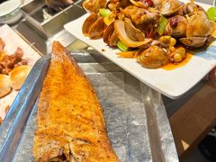 烤踏板鱼-老白清真烧烤(旗舰店)
