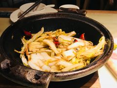 煲仔豆豉娃娃菜-绿茶餐厅(广州天河城店)