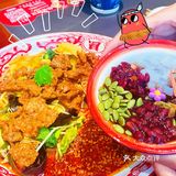 万达美食冒菜 辣五爷 捞冒和蘸冒