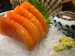 三文鱼刺身五切-七条鱼日本料理(三墩店)