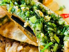 鸡蛋茴香馅饼-老北京馅饼粥(西单店)