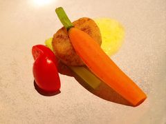 霞多丽奶油香煎深海贝柱-庐灶江南·江南菜·四合院Bistro(东直门·华侨夜泊君亭店)