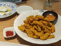 薯球炸肉-连鹭海鲜·海肠捞饭·海胆饭(星海店)