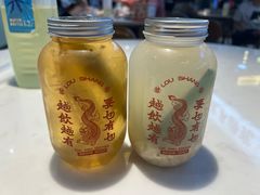 斑斓柠檬薏米水-楼上大排档·顺德菜·粥水·鱼生(苗栗路店)