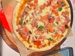 牛肉培根披萨-大快乐牛排咖啡馆·本地西餐厅(南溪钻石城店)