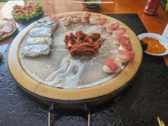-老姐石板烧烤+铜炭火锅(总店)