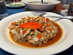 黑豚肉醋汁蒸膏蟹-馋遇江南·精致湖景雅宴(东方之门店)