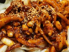 铁板鱿鱼须-喇喇排骨火锅·传统韩式脊骨汤(望京西园总店)