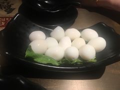 鹌鹑蛋-左庭右院鲜牛肉火锅(新梅广场店)