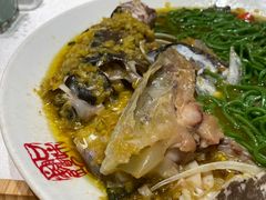 鱼头菠菜面-口味堂(珞喻路店)