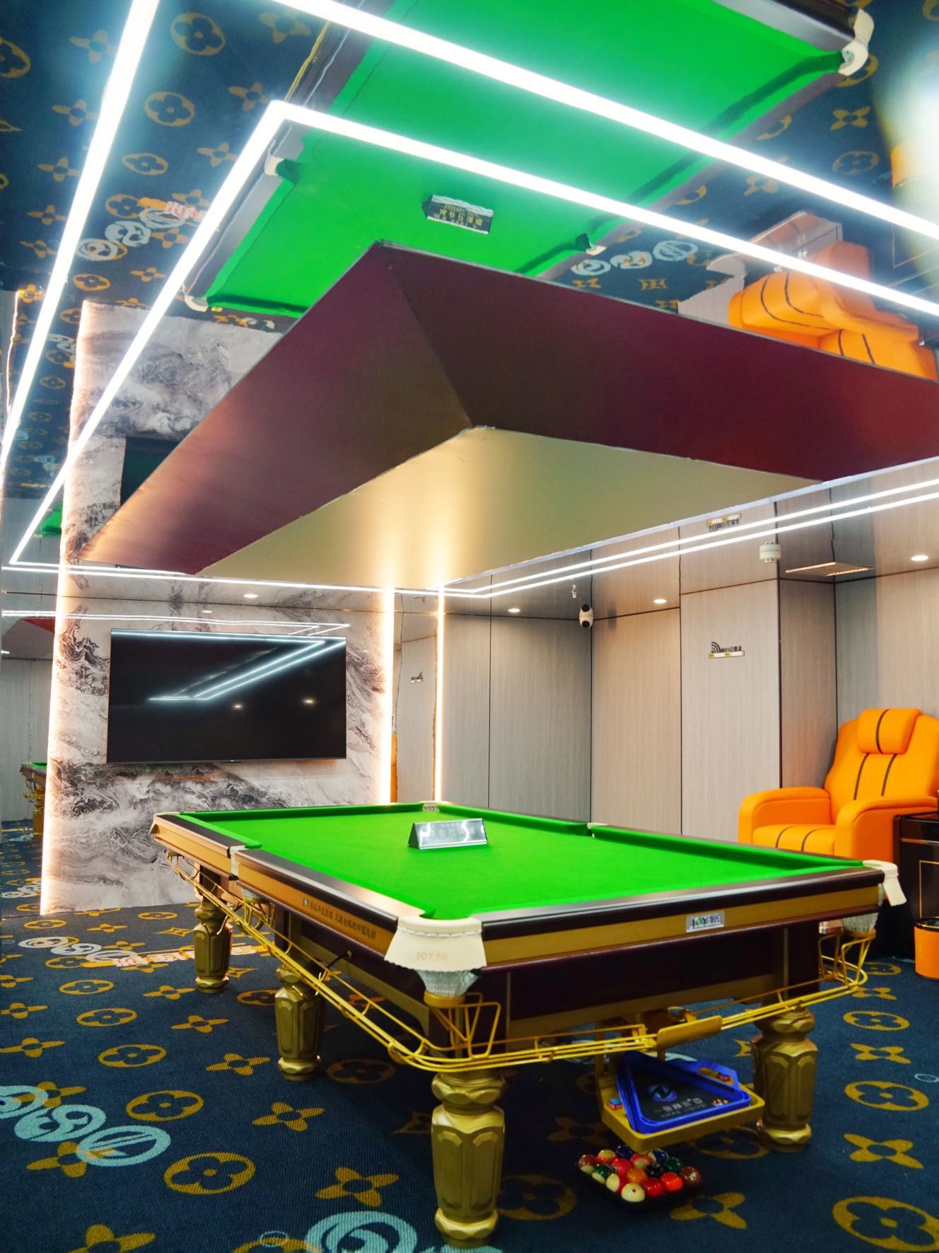 北京最顶配豪华装修台球厅值得反复来!