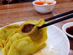 牛肉锅贴-草桥清真牛肉锅贴扁食店