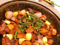 煎烹雪花肉眼-狮王府淮扬菜(新街口友谊店)
