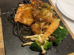 山贼汁鸡扒墨鱼汁扁面-打趸BTC·Breaktime cafe(北京路店)