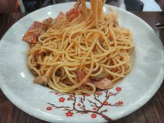 茄汁培根意面-蘑菇餐厅(马台街店)