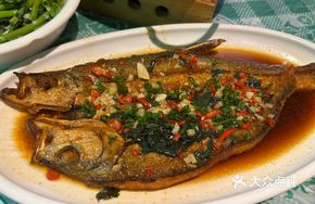 Pork Lard Pan-Fried Snakehead Fish