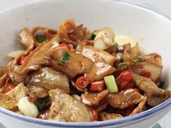 鱿鱼炒肉-农耕记·湖南土菜(halo广场店)