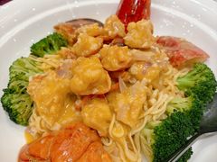 芝士蒜蓉焗波士顿龙虾-万龙洲海鲜(阜外店)