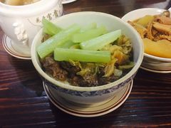 天津冬菜牛肉饭-黄祥华养生堂·炖汤·营养蒸饭(岭南天地店)