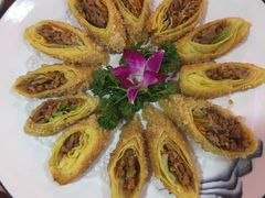 脆皮鸭丝卷-二姐家三个拿手菜·北塘海鲜·大馅锅贴王(成林道店)