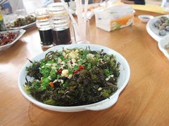 蒜炒海草-胖大嫂渔家排档(半边山店)