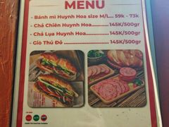 -Bánh Mì Huynh Hoa