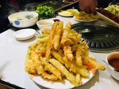 炸蔬菜-平山城鑫烧烤(建国楼店)