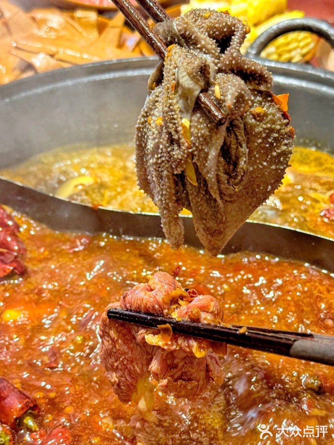 今天又被火锅征服了！