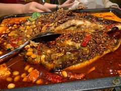 -探鱼·鲜青椒爽麻烤鱼(天河优托邦店)