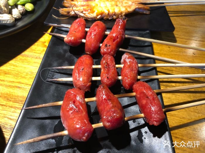 最烧烤q弹香肠图片