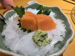 三文鱼刺身-三石铁板烧(紫竹桥店)
