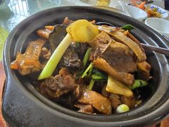 焖青头鸭-辉记虾塘海鲜农庄