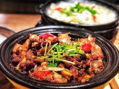 野菌干锅鸡-陶德砂锅(蜀汉路店)