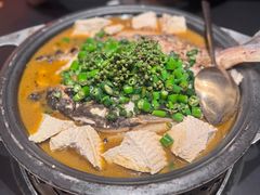 鲜青椒爽麻烤鱼-探鱼·鲜青椒爽麻烤鱼(宝安大仟里店)