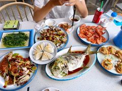 爆炒花甲-锦里海景海鲜餐厅.三亚老字号(亚龙湾中心广场店)