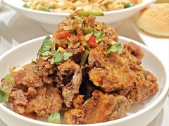 烤鸭三吃·椒盐鸭架-梅利汴京烤鸭•开封豫菜地标店(东大街店)